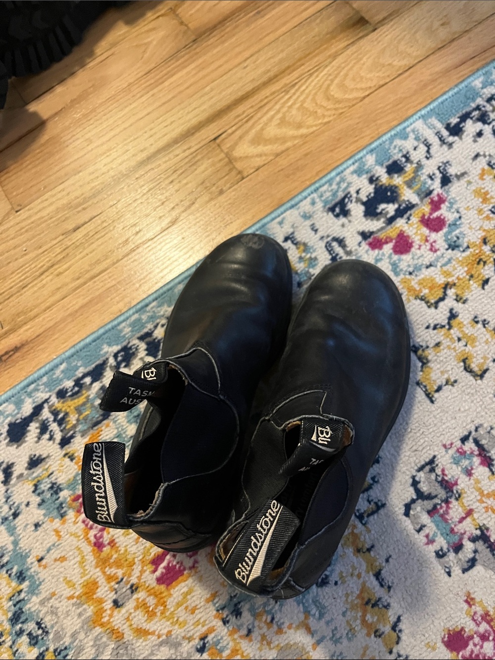 Blundstone Men's Chukka Pull-On Boots in Black